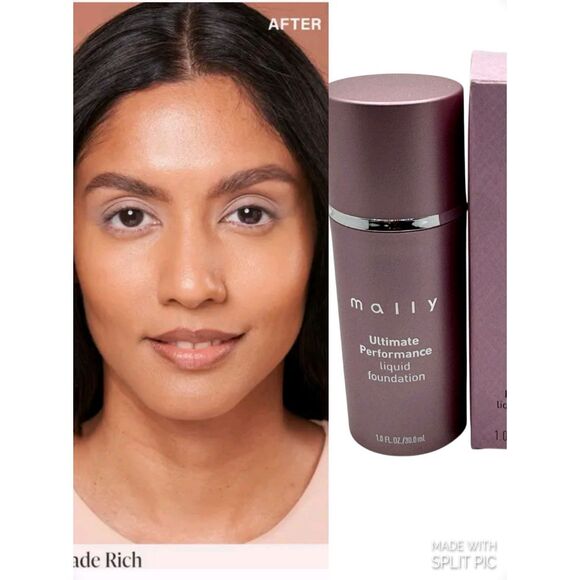 Mally Ultimate Performance Liquid Foundation Rich - Picture 1 of 15